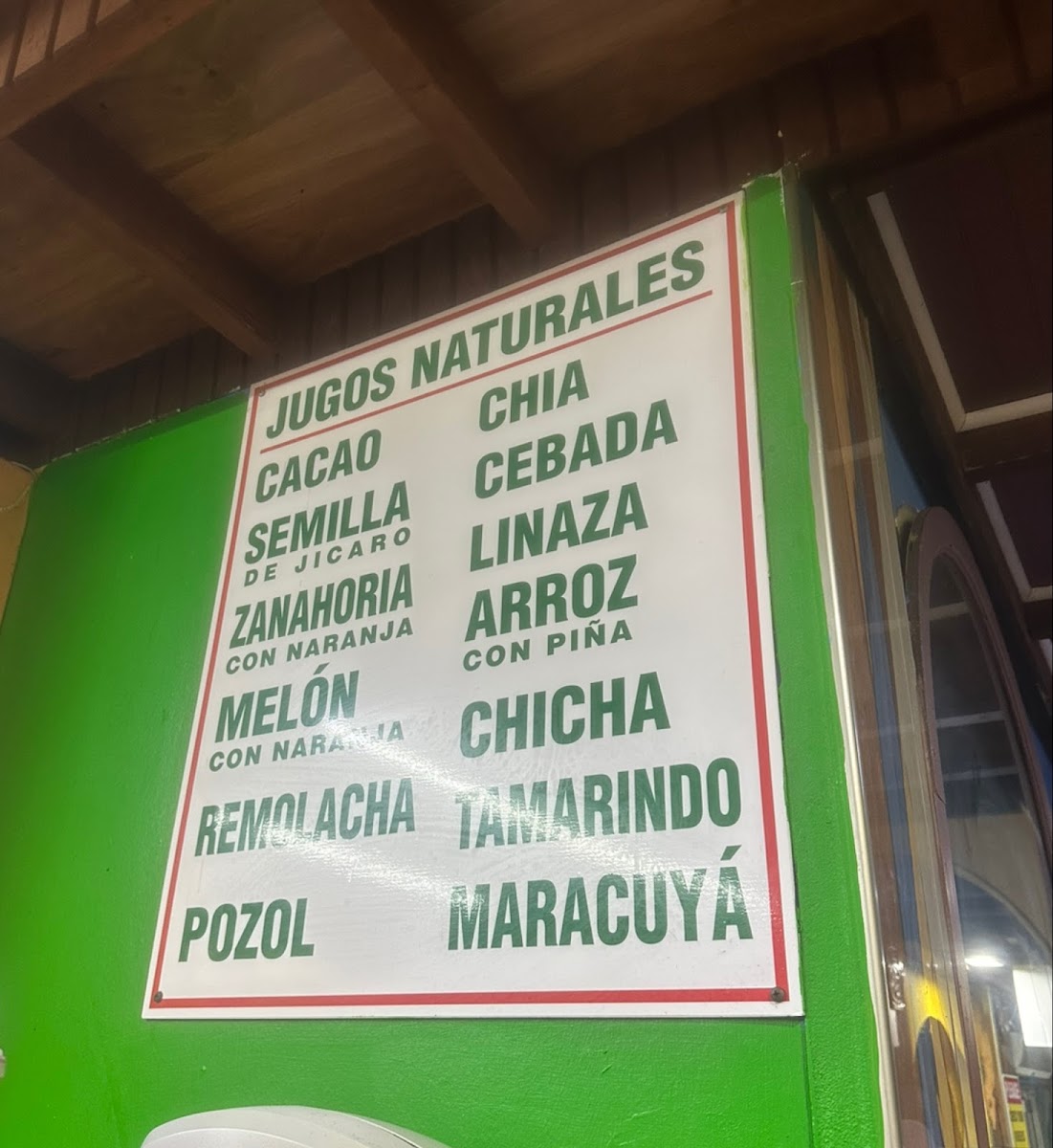 Fritanga Cana Brava Menu - Image 2